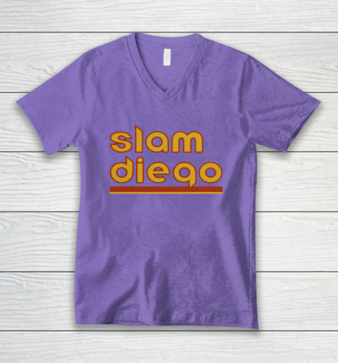 Slam Diego Padres V-Neck T-Shirt 9