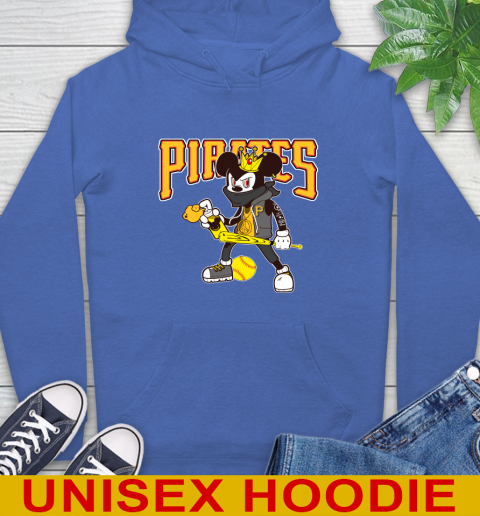 Pittsburgh Pirates MLB Baseball Mickey Peace Sign Sports Hoodie 9
