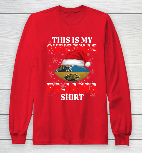 Jacksonville Jaguars This Is My Christmas Pajama Shirt NFL Long Sleeve T-Shirt 7