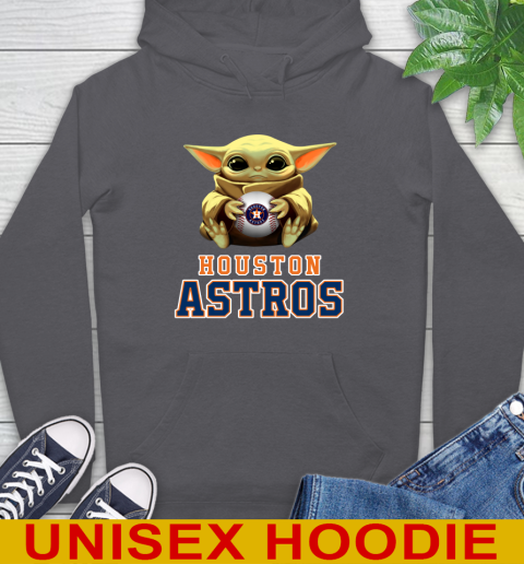 MLB Baseball Houston Astros Star Wars Baby Yoda Shirt 19