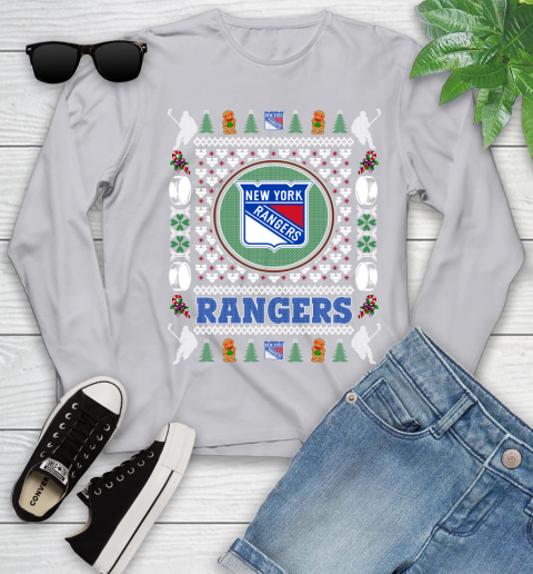 New York Rangers Merry Christmas NHL Hockey Loyal Fan Ugly Shirt 128