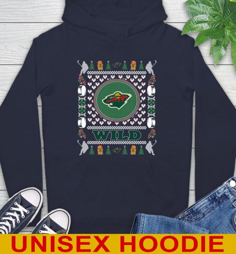 Minnesota Wild Merry Christmas NHL Hockey Loyal Fan Hoodie 3