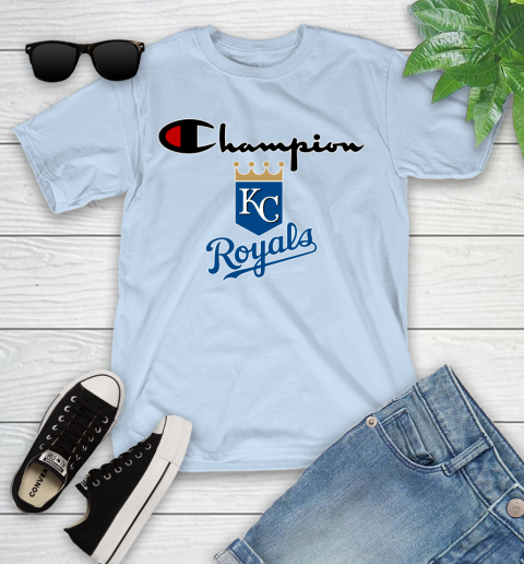 MLB Baseball Kansas City Royals Champion Shirt Youth T-Shirt 5