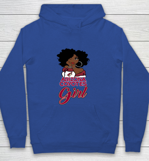 Arizona Coyotes Girl NHL Youth Hoodie 8