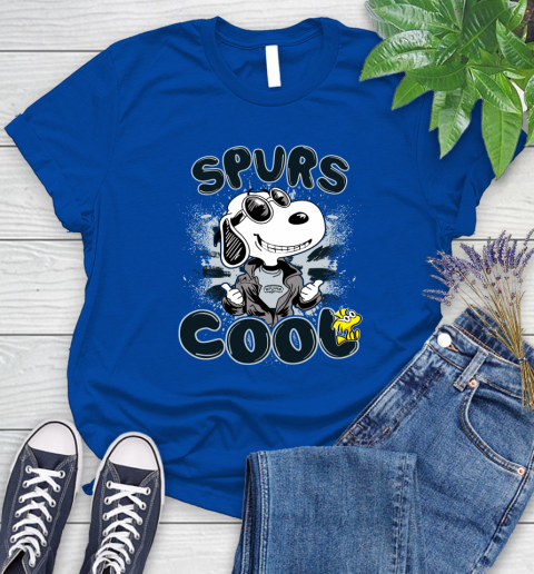 NBA Basketball San Antonio Spurs Cool Snoopy Shirt Women's T-Shirt 10