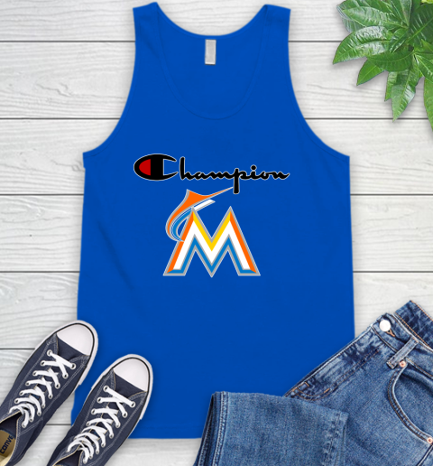 MLB Baseball Miami Marlins Champion Shirt Tank Top 3