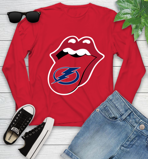 Tampa Bay Lightning NHL Hockey Lips I Root For My Team Adoring Fan 135