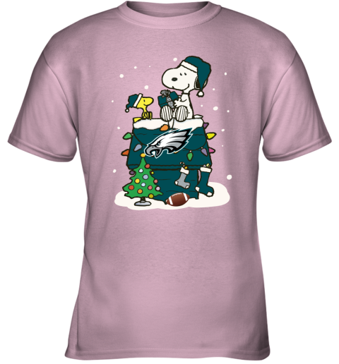 Philadelphia Eagles Snoopy and Woodstock Christmas shirt