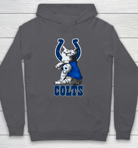 NFL Football My Cat Loves Indianapolis Colts Hoodie 4