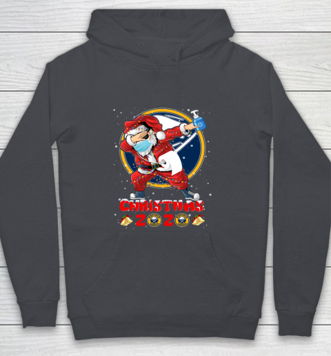 Buffalo Sabres Funny Santa Claus Dabbing Christmas 2020 NHL Youth Hoodie 5