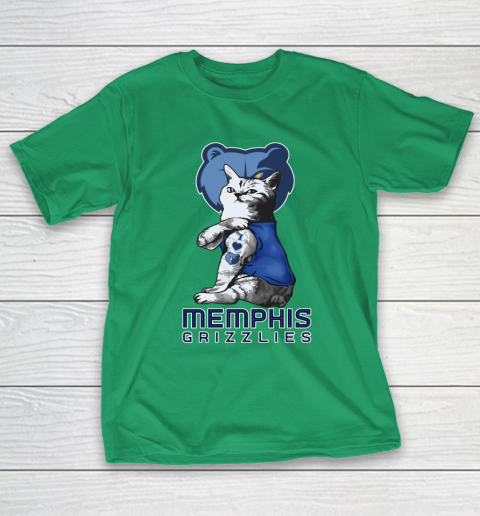 NBA Basketball My Cat Loves Memphis Grizzlies T-Shirt 5