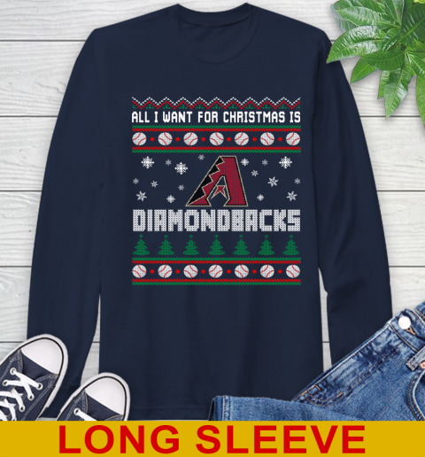 MLB All I Want For Christmas Is Arizona Diamondbacks Baseball Sports 57