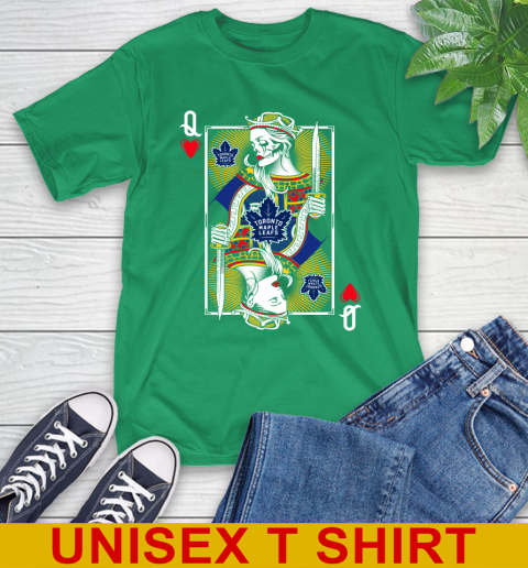 NHL Hockey Toronto Maple Leafs The Queen Of Hearts Card Shirt T-Shirt 7
