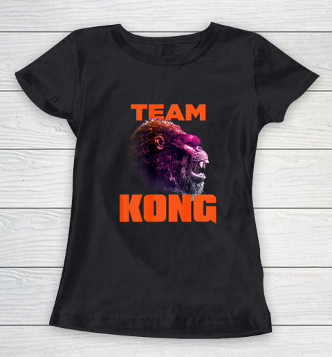 Godzilla vs Kong Official Team Kong Neon Women's T-Shirt