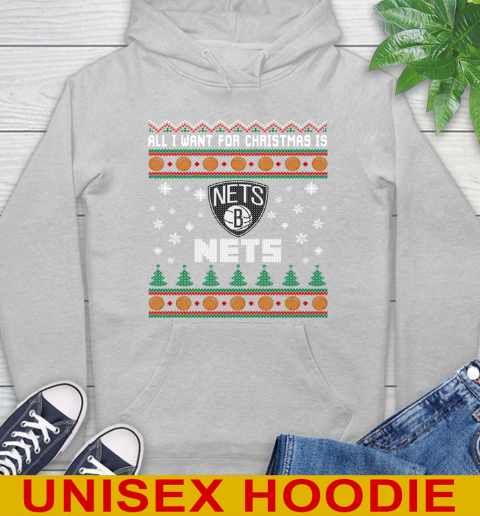 NBA Basketball All I Want For Christmas Is Brooklyn Nets 18