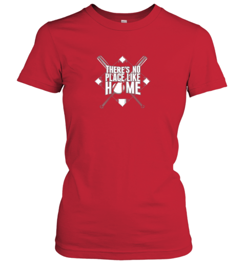 zoo1 there39 s no place like home baseball tshirt mom dad youth ladies t shirt 20 front red