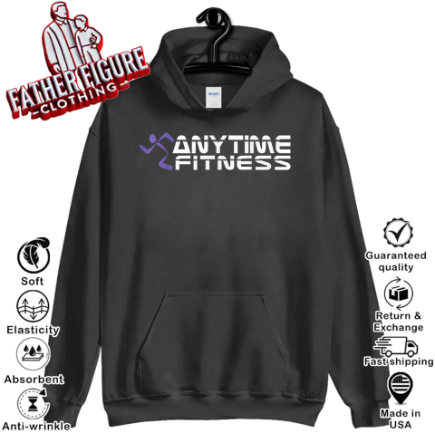 Fitness at anytime funny workout Hoodie