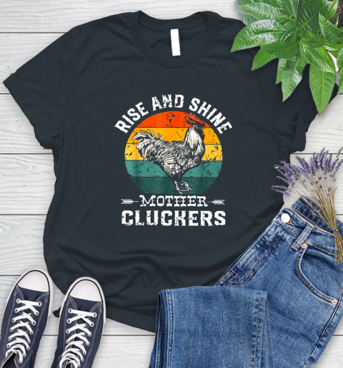 Rise And Shine Mother Cluckers Vintage Shirt 87