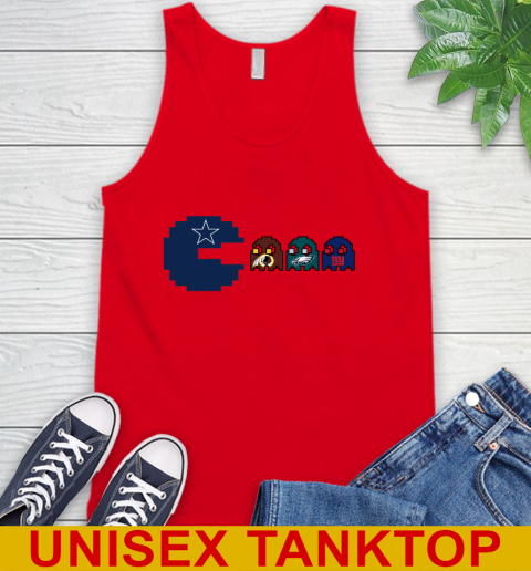 Dallas Cowboy NFL Football Pac Man Champion Tank Top 6
