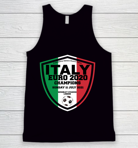 Italy Football Italian Football Forza Italia Champions Euro 2020 Tank Top