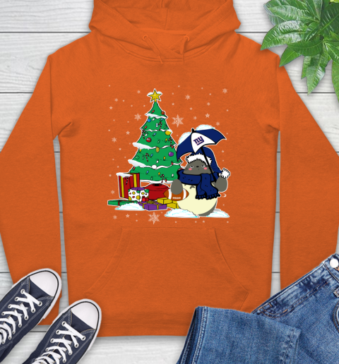 New York Giants NFL Football Cute Tonari No Totoro Christmas Sports Hoodie 4