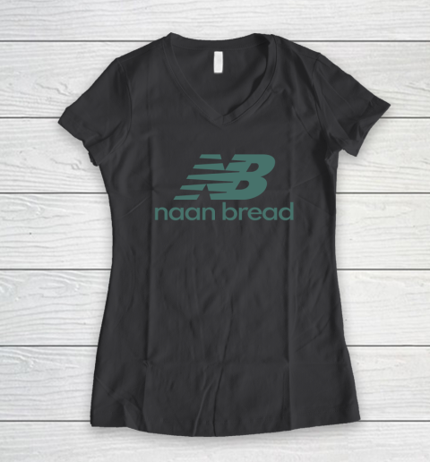 Naan Bread NB Women's V-Neck T-Shirt 4