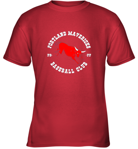 87wz portland shirt cows mavericks baseball vintage for awesome youth t shirt 26 front red