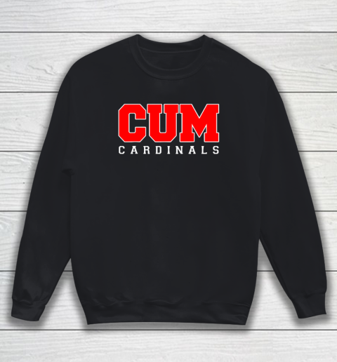 CUM Cardinals Christian University Michigan Sweatshirt