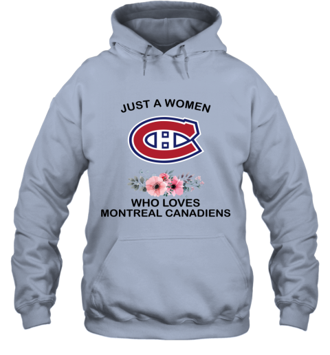 New XL Montreal Canadians Baby Blue Sweatshirt