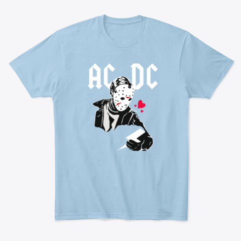 blmm acdc jason voorhee friday the 13th classic t shirt 2 front light blue