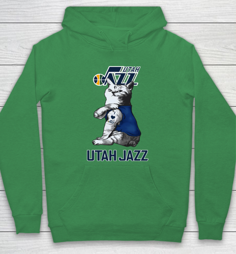 NBA Basketball My Cat Loves Utah Jazz Hoodie 5