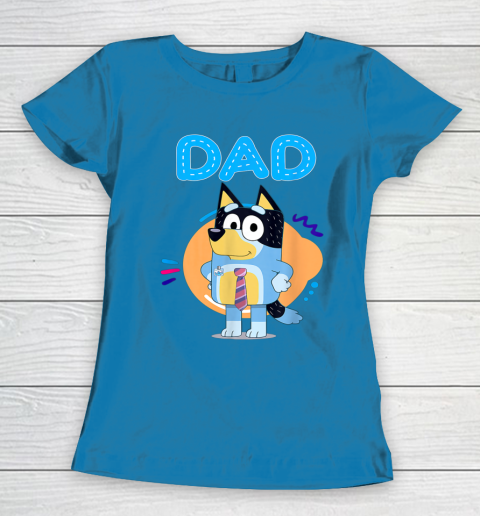Family Blueys Love Dad Love Mom Blueys Love Mom Women's T-Shirt 6