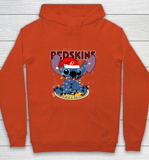 Washington Redskins NFL Football noel stitch Christmas Youth Hoodie 3