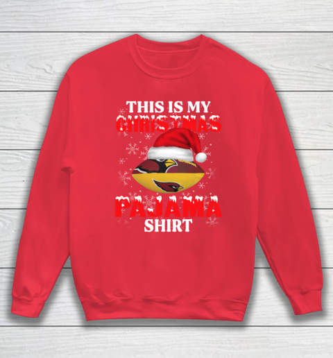 Arizona Cardinals This Is My Christmas Pajama Shirt NFL Sweatshirt 7