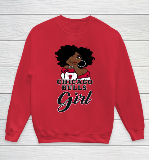 Chicago Bulls Girl NBA Youth Sweatshirt 9