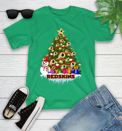 Washington Redskins Merry Christmas NFL Football Sports Youth T-Shirt 6