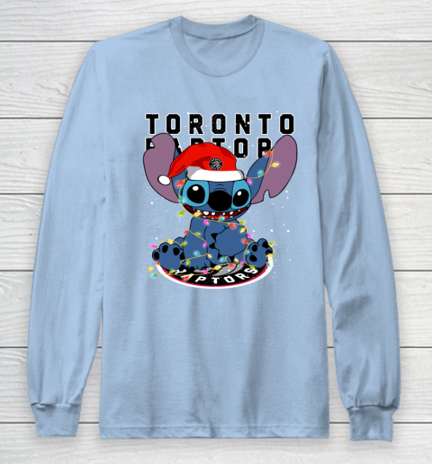 Toronto Raptors NBA noel stitch Basketball Christmas Long Sleeve T-Shirt 5