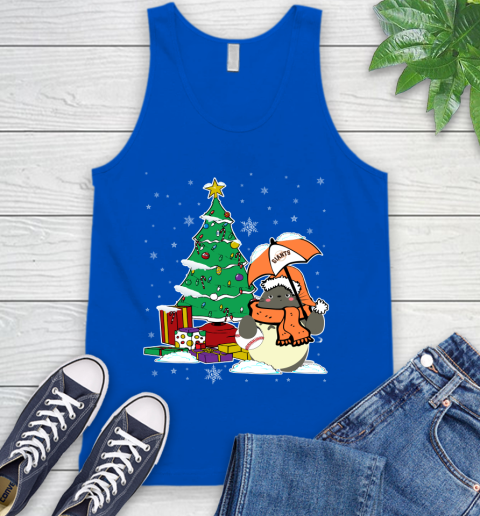 San Francisco Giants MLB Baseball Cute Tonari No Totoro Christmas Sports Tank Top 4