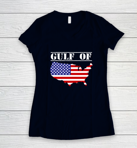 Gulf of United States of America Women's V-Neck T-Shirt 2