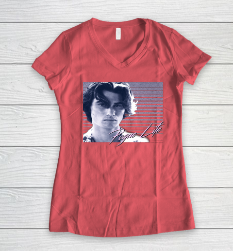 Outer Banks John B Pogue Life Women's V-Neck T-Shirt 4