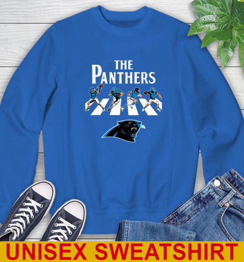 NFL Football Carolina Panthers The Beatles Rock Band Shirt Sweatshirt 11