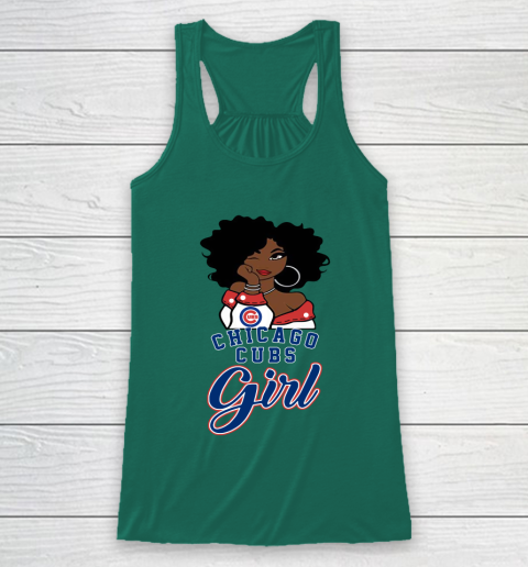 Chicago Cubs Girl MLB Racerback Tank 6