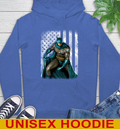 Miami Dolphins NFL Football Batman DC American Flag Shirt Hoodie 9