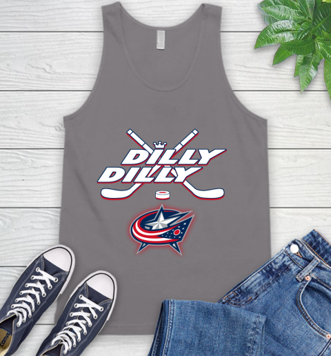 NHL Columbus Blue Jackets Dilly Dilly Hockey Sports Tank Top 7