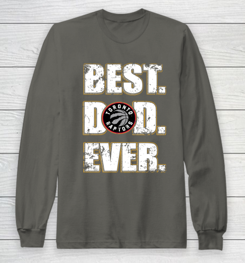 NBA Toronto Raptors Basketball Best Dad Ever Family Shirt Long Sleeve T-Shirt 5