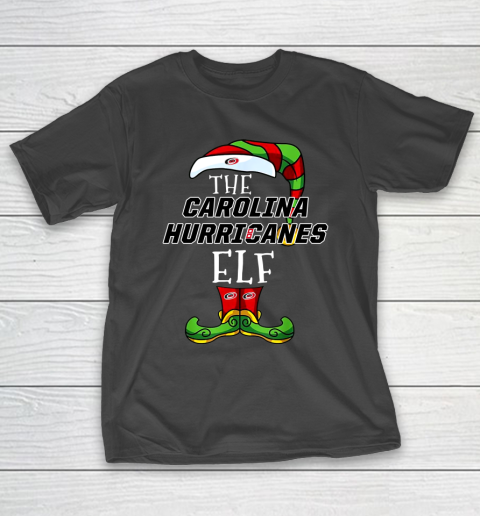 Carolina Hurricanes Christmas ELF Funny NHL T-Shirt