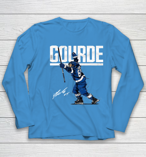 Yanni Gourde For Tampa Bay Lightning Fans Youth Long Sleeve 5