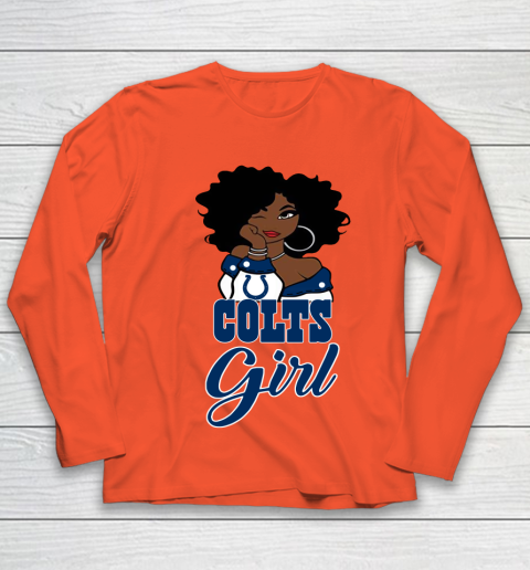 Indianapolis Colts Girl NFL Youth Long Sleeve 4