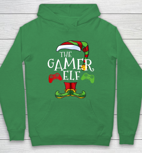 Gamer Elf Family Matching Christmas Funny Gaming Pajama Hoodie 5