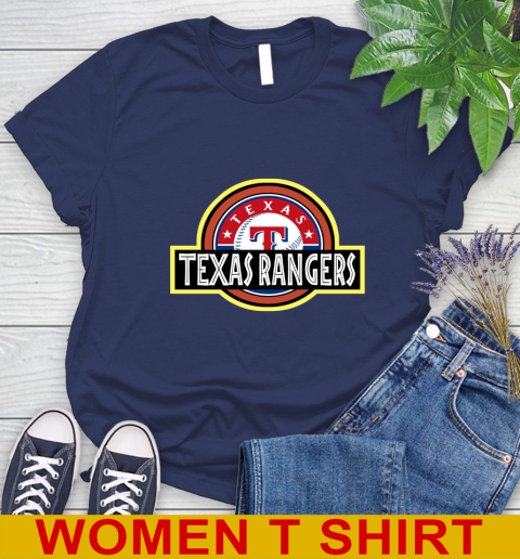 MLB Texas Rangers Jurassic Park Dinosaur Movie Baseball Sports 100